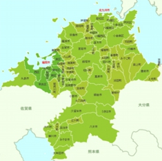 福岡回収エリアマップ